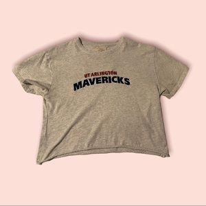 UTA Embroidered Crop Top